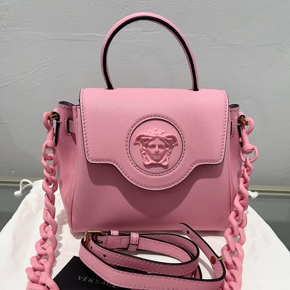 Versace La Medusa Small Handbag Pink - Picture 4 of 13
